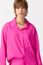 Load image into Gallery viewer, Joseph Ribkoff 241259 Long Textured Woven High-Low Blouse SS24
