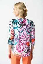 Load image into Gallery viewer, Joseph Ribkoff 242179 Scribble Print Top Style SS24
