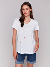 Load image into Gallery viewer, Charlie B C1231EPK Short Sleeve T-shirt SS25
