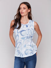 Load image into Gallery viewer, Charlie B C1313YPK Sleeveless Top SS25
