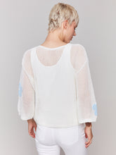 Load image into Gallery viewer, Charlie B C2793 Jacquard Sweater SS25
