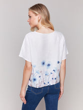 Load image into Gallery viewer, Charlie B C4487BR Printed Dolman Top SS25
