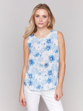 Load image into Gallery viewer, Charlie B C4512RP Printed Sleeveless Top SS25
