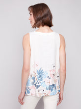 Load image into Gallery viewer, Charlie B C4532BY Sleeveless Printed Top SS25
