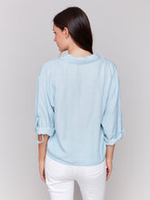 Load image into Gallery viewer, Charlie B C4593 Shirt Collar Blouse SS25
