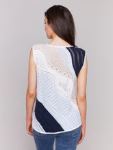 Load image into Gallery viewer, Charlie B C4596 Crew Knit Top SS25
