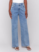 Load image into Gallery viewer, Charlie B C5630J Chloe Wide Leg Denim SS25
