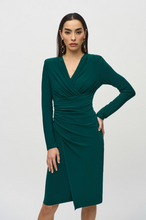 Load image into Gallery viewer, Joseph Ribkoff 244024 Silky Knit Wrap Dress FW24
