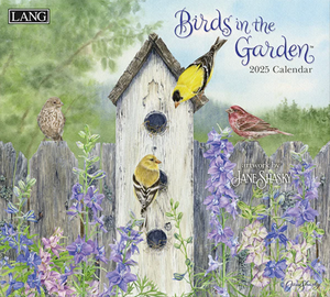 Birds in the Garden 2025 Wall Calendar