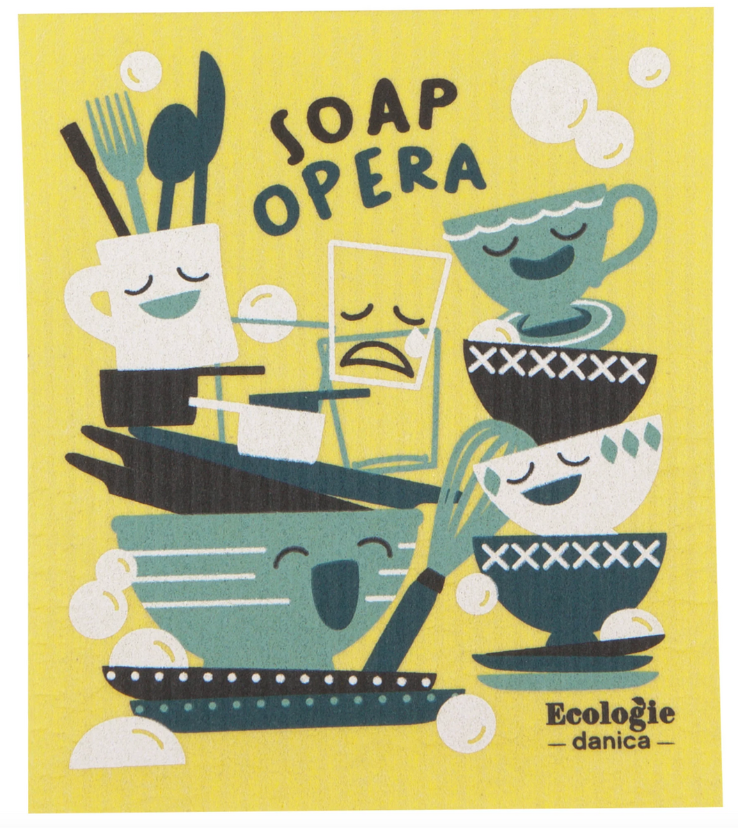 Soap Opera Swedish Sponge Cloth