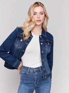 Charlie B C6302S Basic Jean Jacket FW24