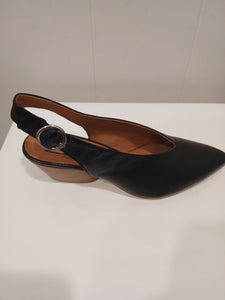 Miz Mooz Heidi Slingback  (Black) (Denim) SS25